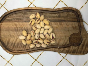 Рыба горячего копчения: Фисташка иранская натуральная жар/сол