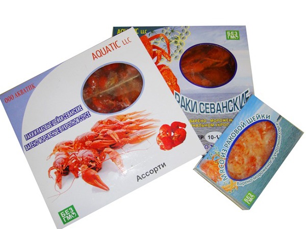 Раки в ассортименте в Чебоксарах