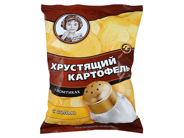 Картофельные чипсы "Девочка" 160 гр. в Чебоксарах