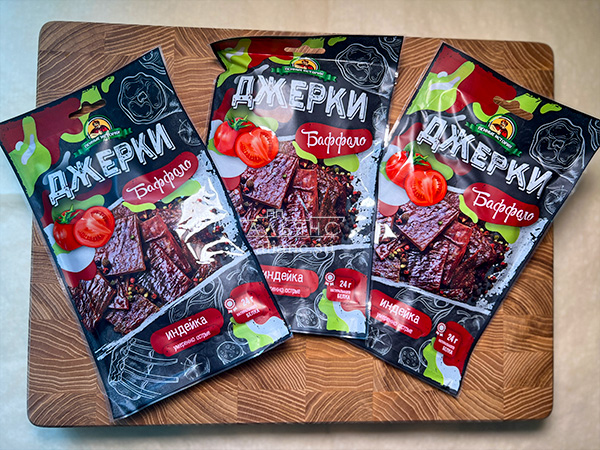 Джерки из индейки "Баффало" 45 гр. в Чебоксарах