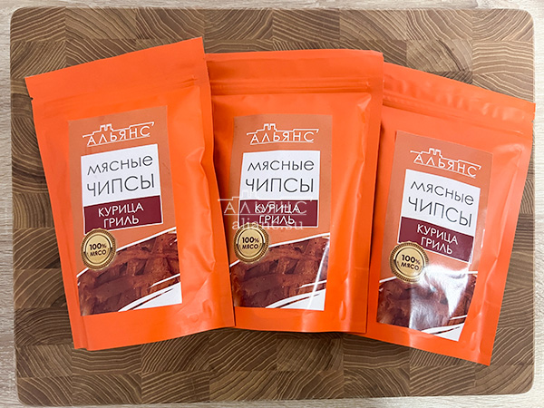 Мясо (АЛЬЯНС) вяленое курица "Гриль" 50 гр. в Чебоксарах