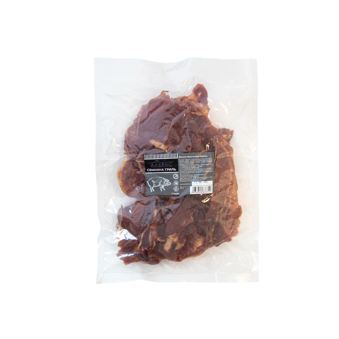 Мясо (АЛЬЯНС) вяленое свинина гриль (500гр) в Чебоксарах