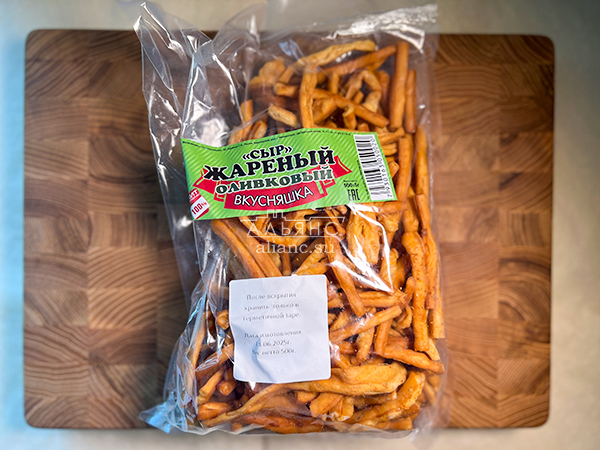 Жареный сыр "ВКУСНЯШКА" (Оливковый) 500гр. в Чебоксарах