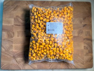 Кукурузные шарики со вкусом краба: Кукуруза жареная 