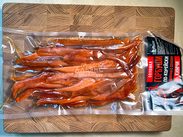 Горбуша соломка по-корейски в Чебоксарах