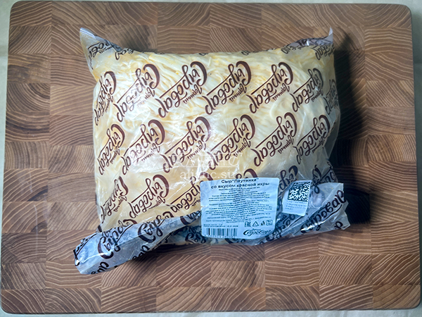 Сыр 1 кг ГОРНЫЙ СЫРОВАР (Паутинка со вкусом красной икры) в Чебоксарах