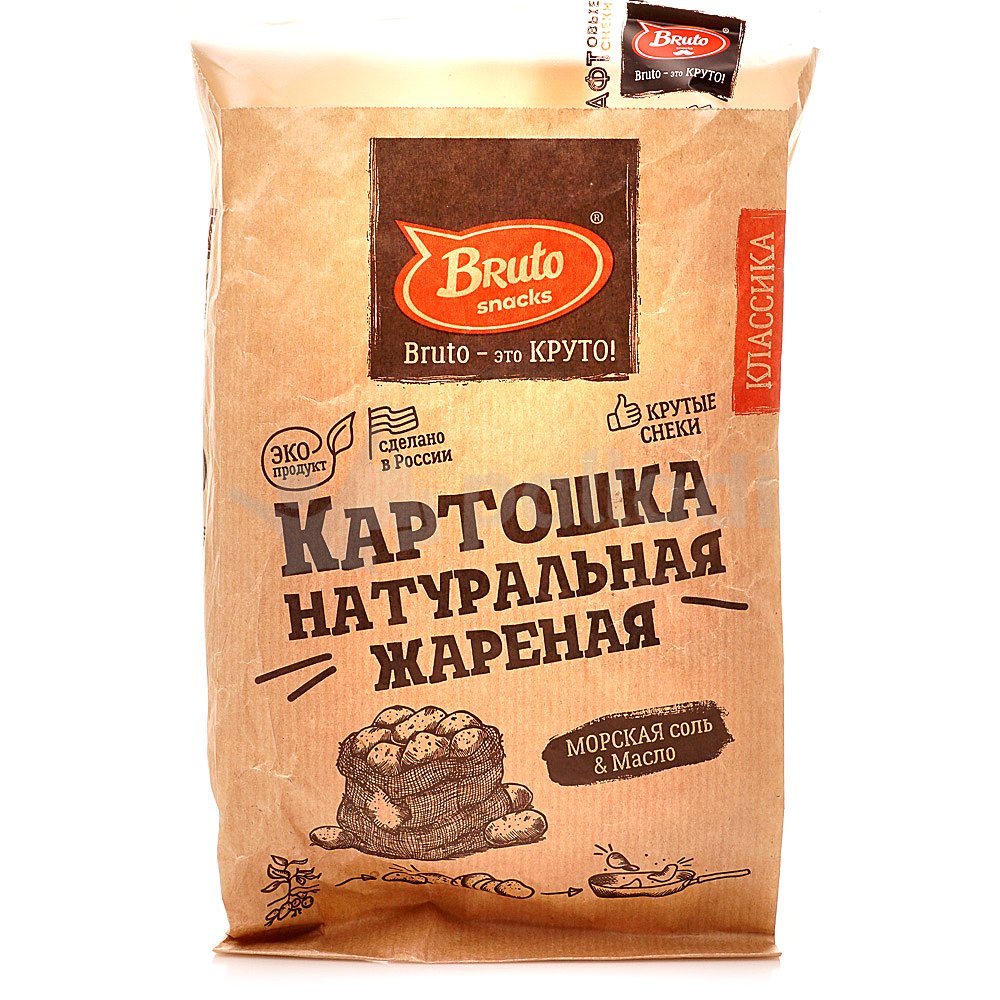 Картофель «Бруто» с солью 70 гр. в Чебоксарах