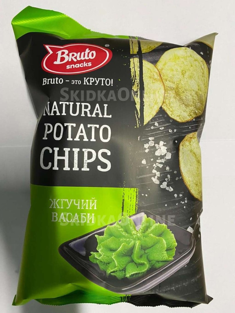 Картофель «Бруто» со вкусом васаби 70 гр. в Чебоксарах