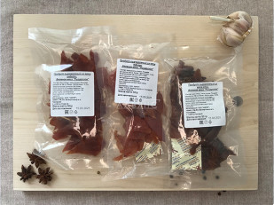 Мясо (АЛЬЯНС) вяленое свинина в прянном томате (500гр): Рыцарское мясо олень