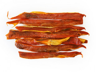 Щупальца кальмара гигантского х/к: Горбуша теша (брюшки) холодного копчения